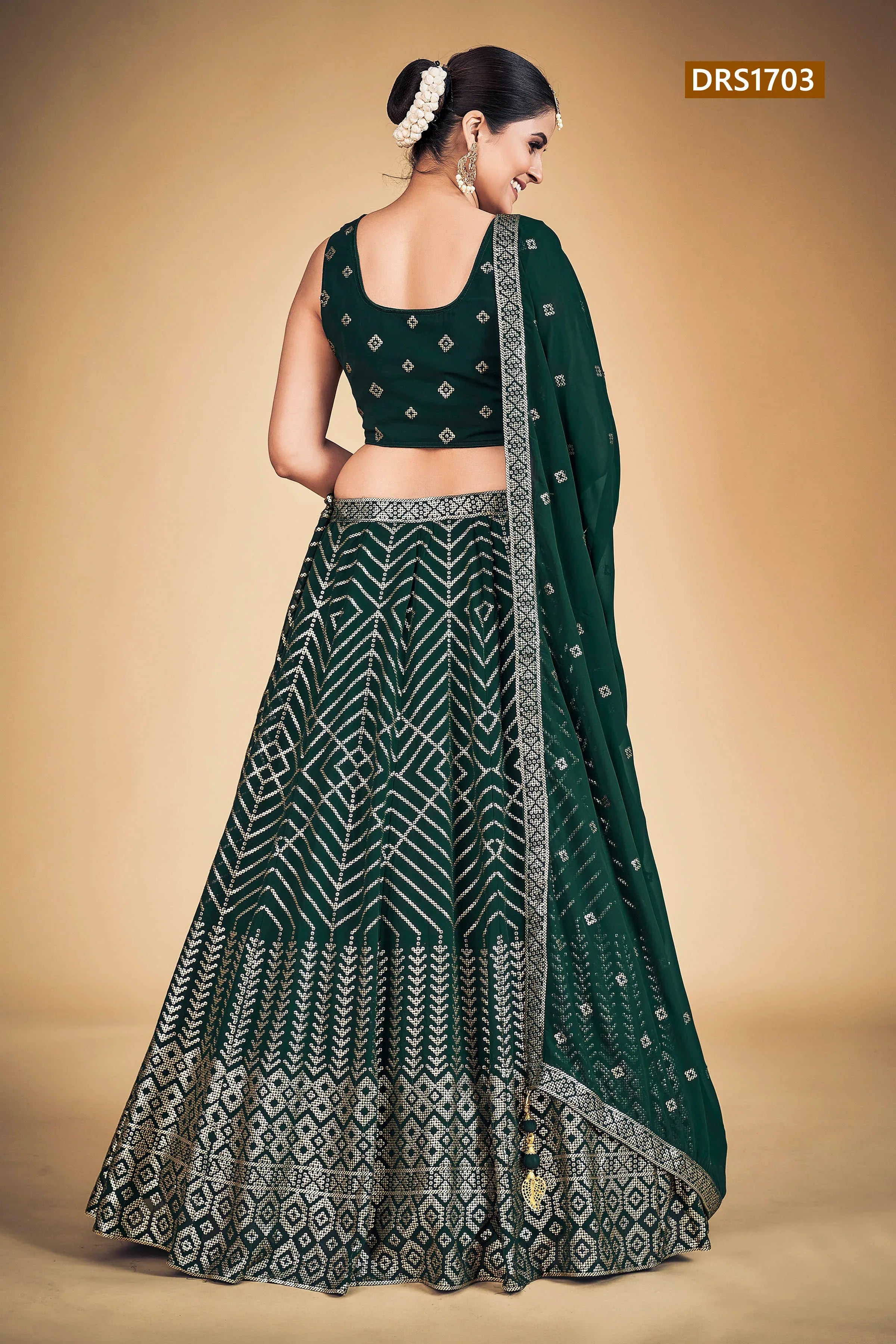 Sophia Designer Fancy Wear Lehenga D.No 1703 - Anant Exports