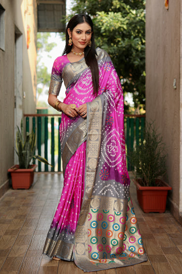 Bandhani Saree