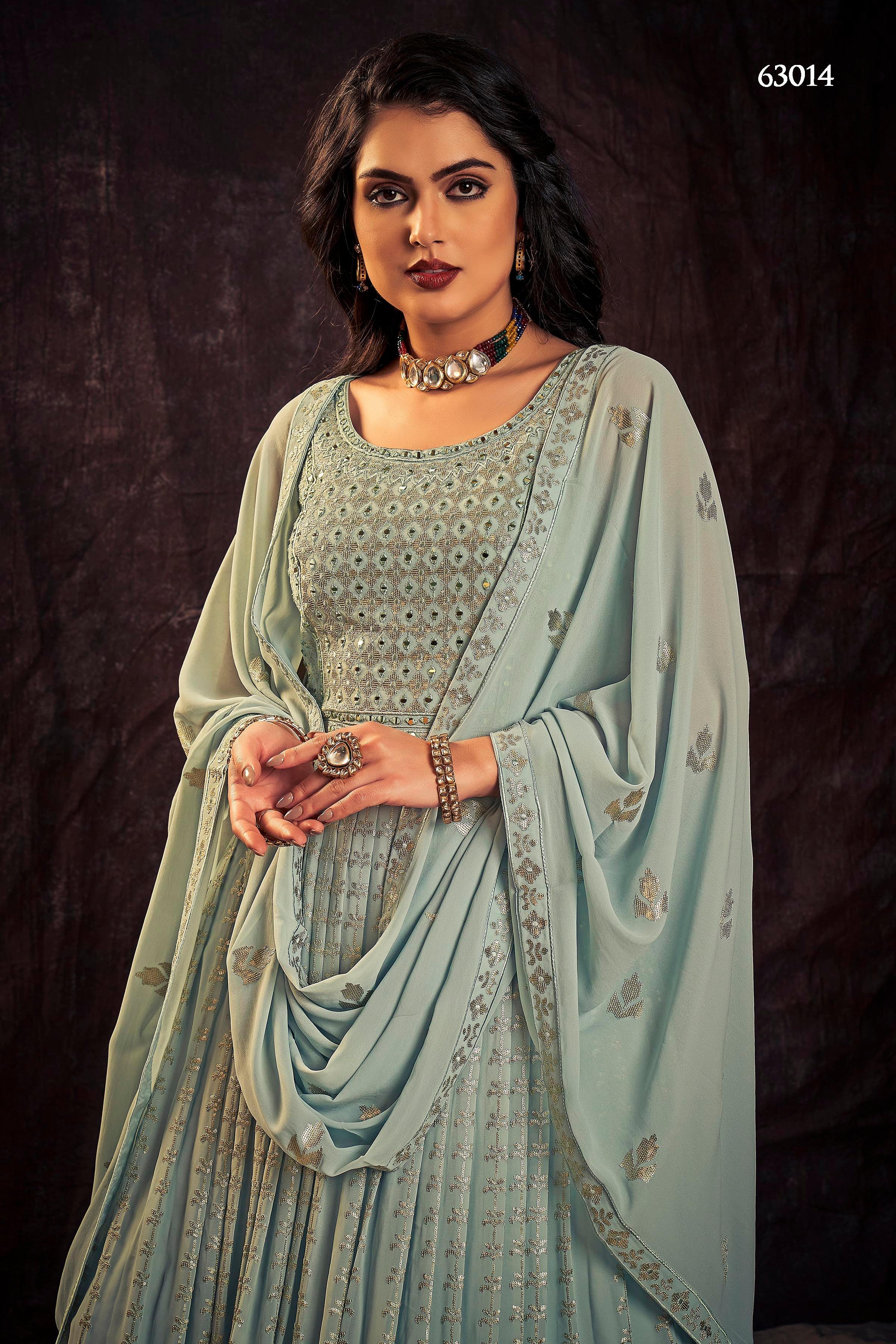 Zoya Vol 3 Designer Occasion Wear Gown D.No 63014 - Anant Exports