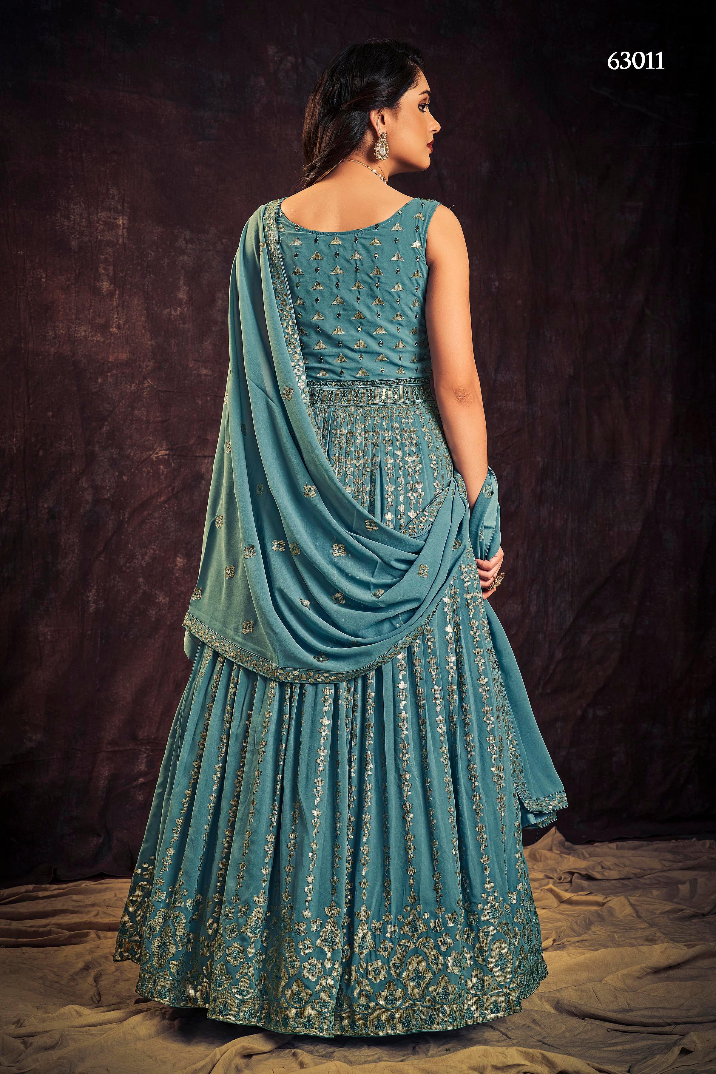 Zoya Vol 3 Designer Occasion Wear Gown D.No 63011 - Anant Exports