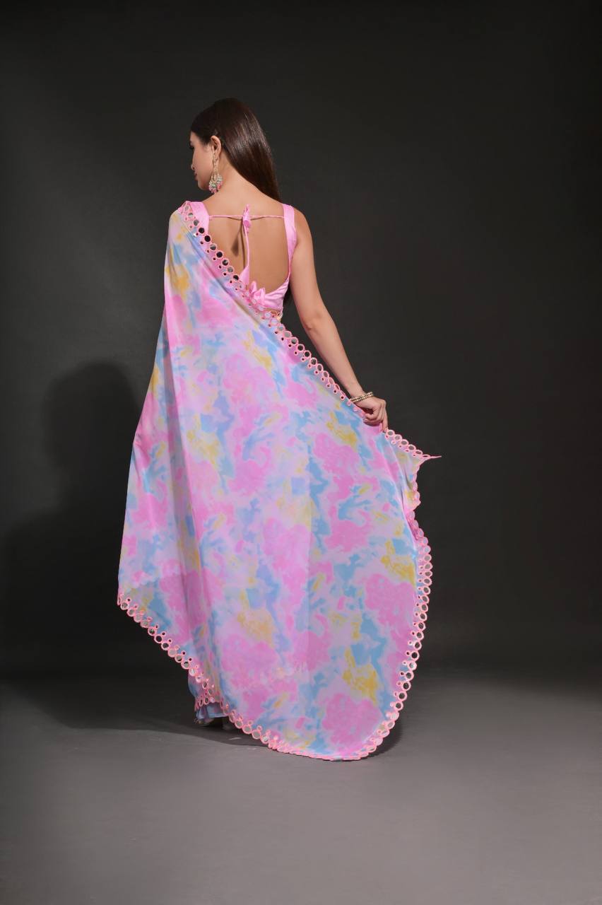 Chiffon Saree