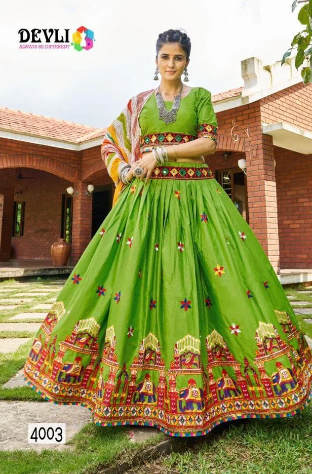Sahiyar Vol-3 Designer Party Wear Navratri Chaniya Choli D.No. 4003 - Anant Exports