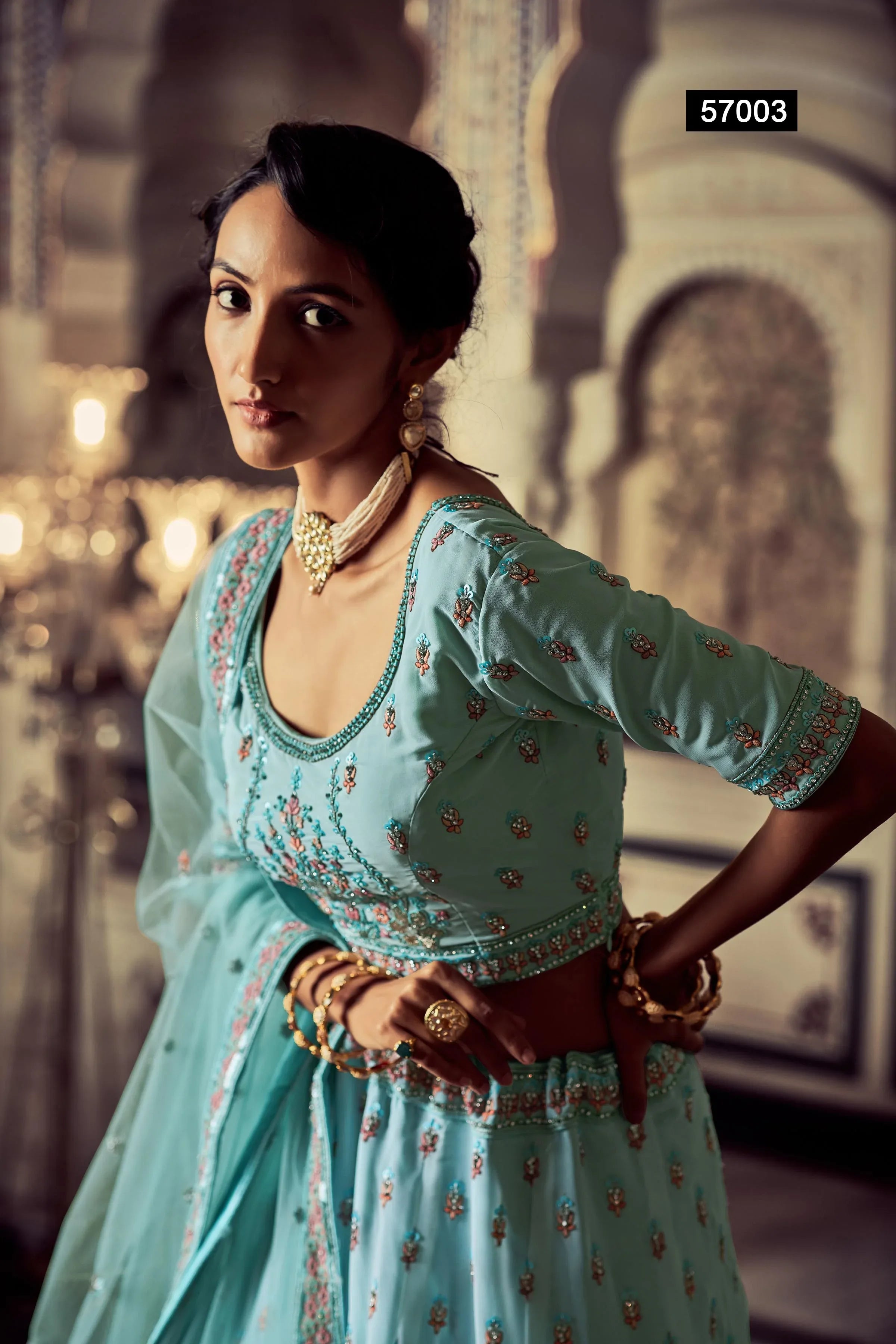 Kimaya Vol 3 Designer Occasion Wear Lehenga D.No 51003 - Anant Exports