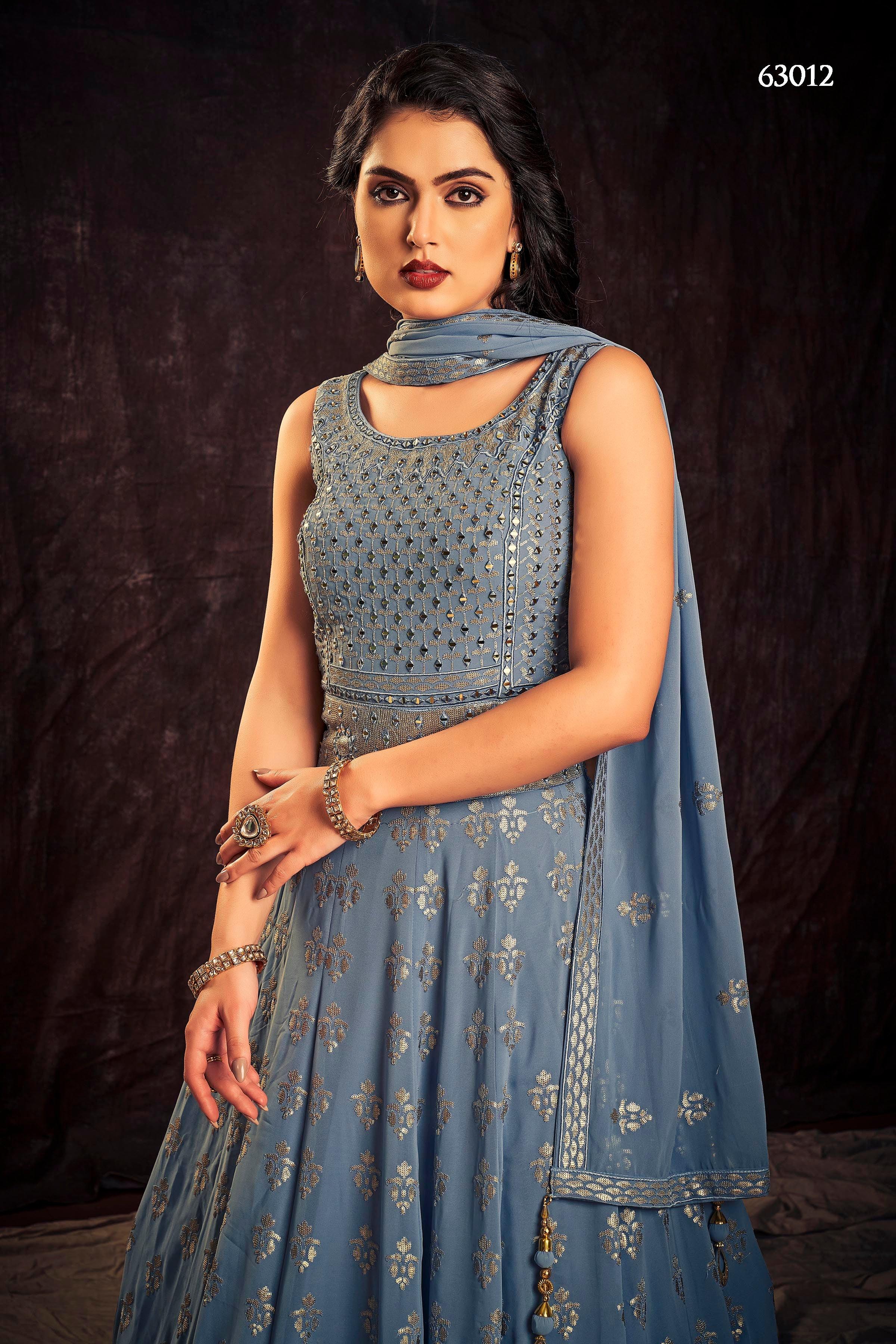 Zoya Vol 3 Designer Occasion Wear Gown D.No 63012 - Anant Exports