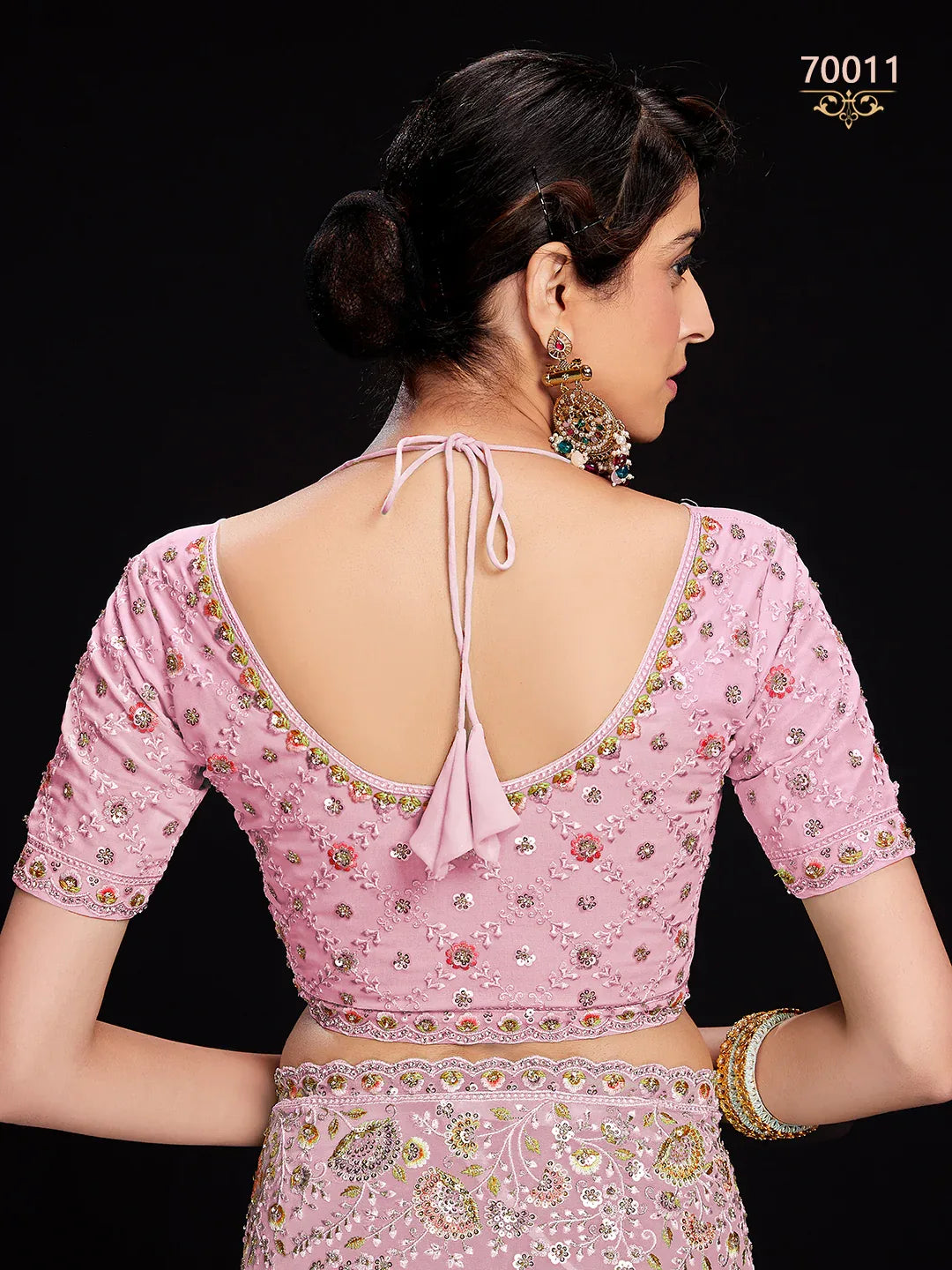 Swarna Vol 6 Designer Fancy Wear Saree D.No 70011 - Anant Exports