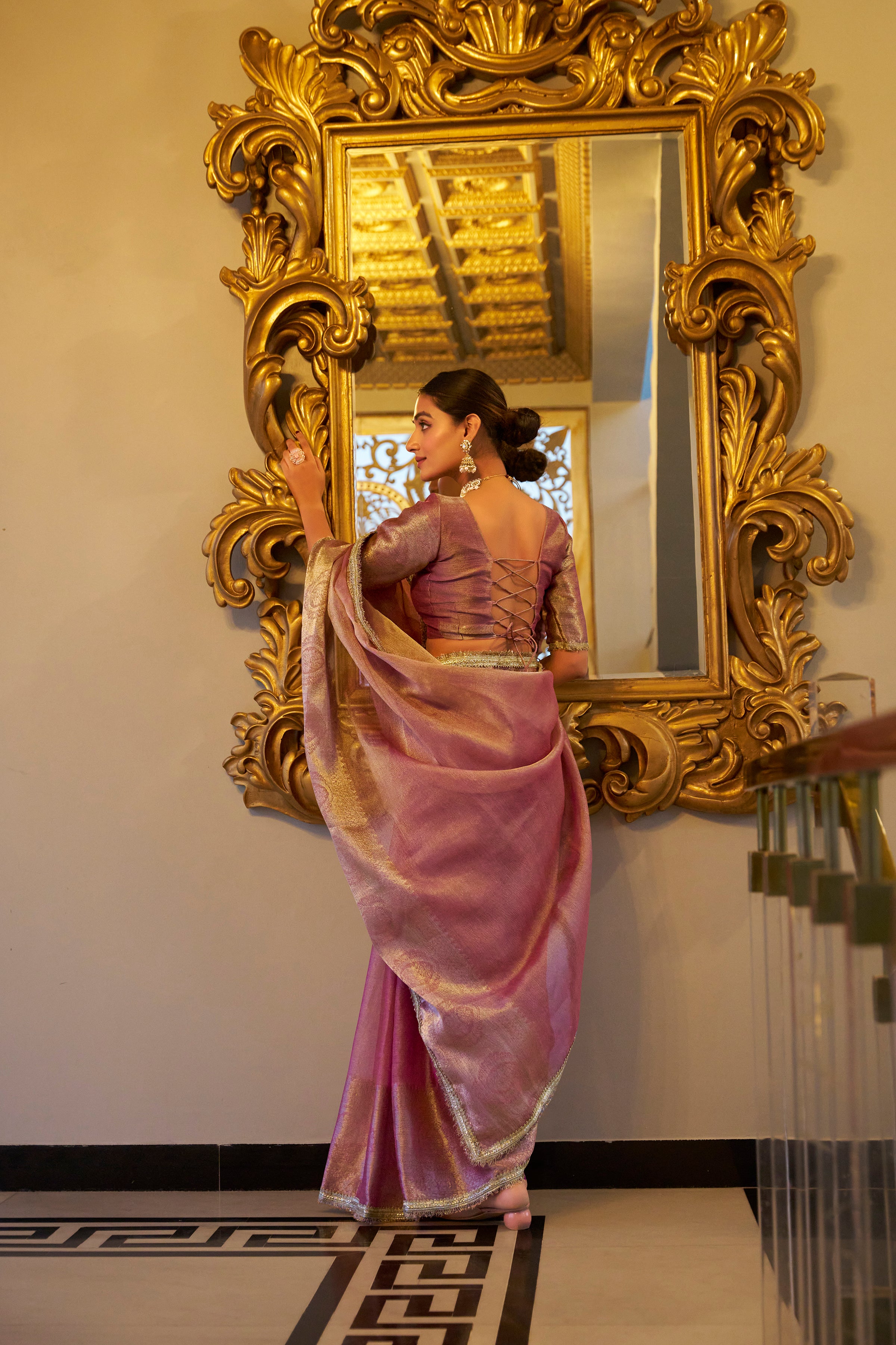 Tissue Saree