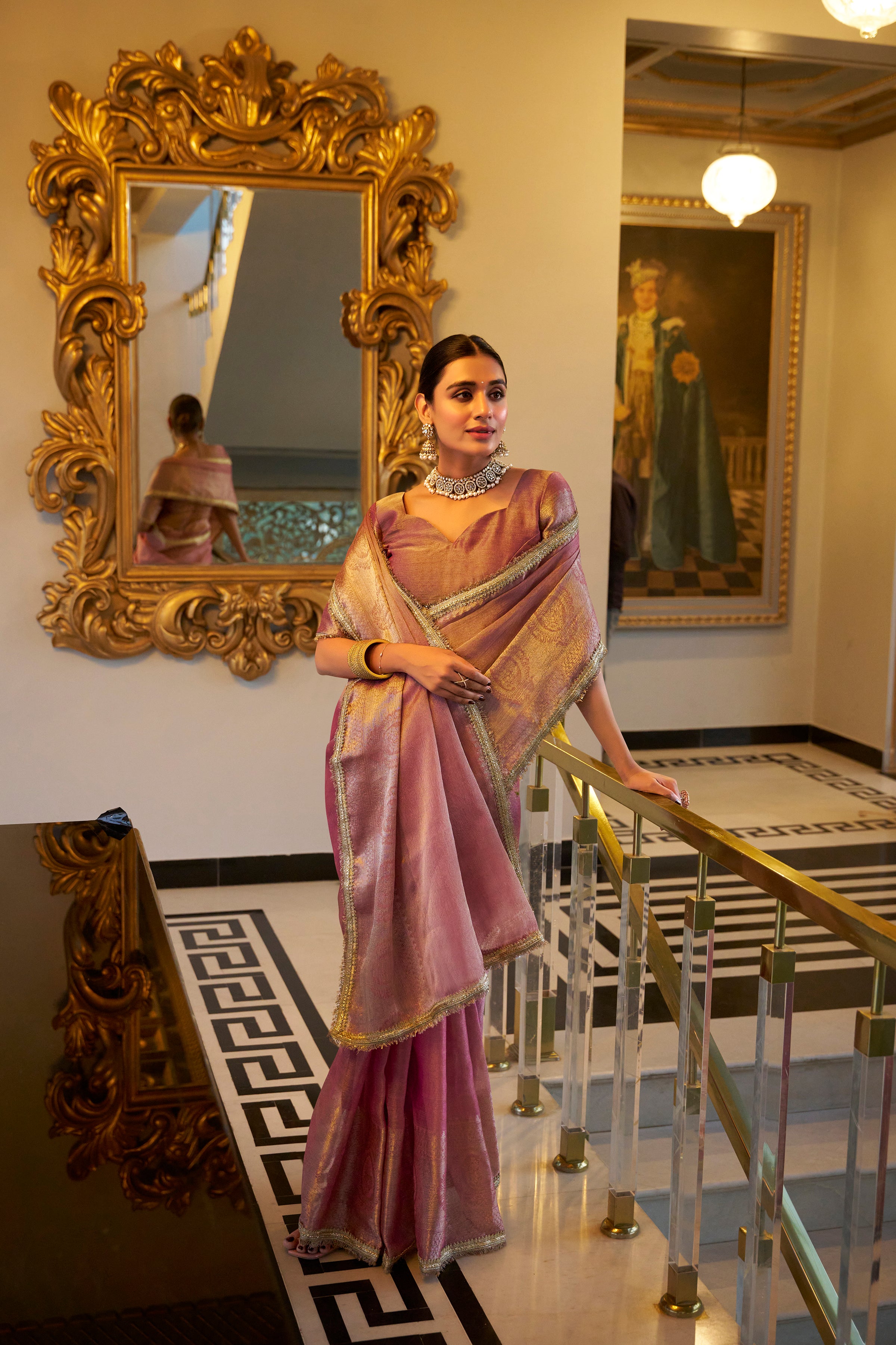 Tissue Saree