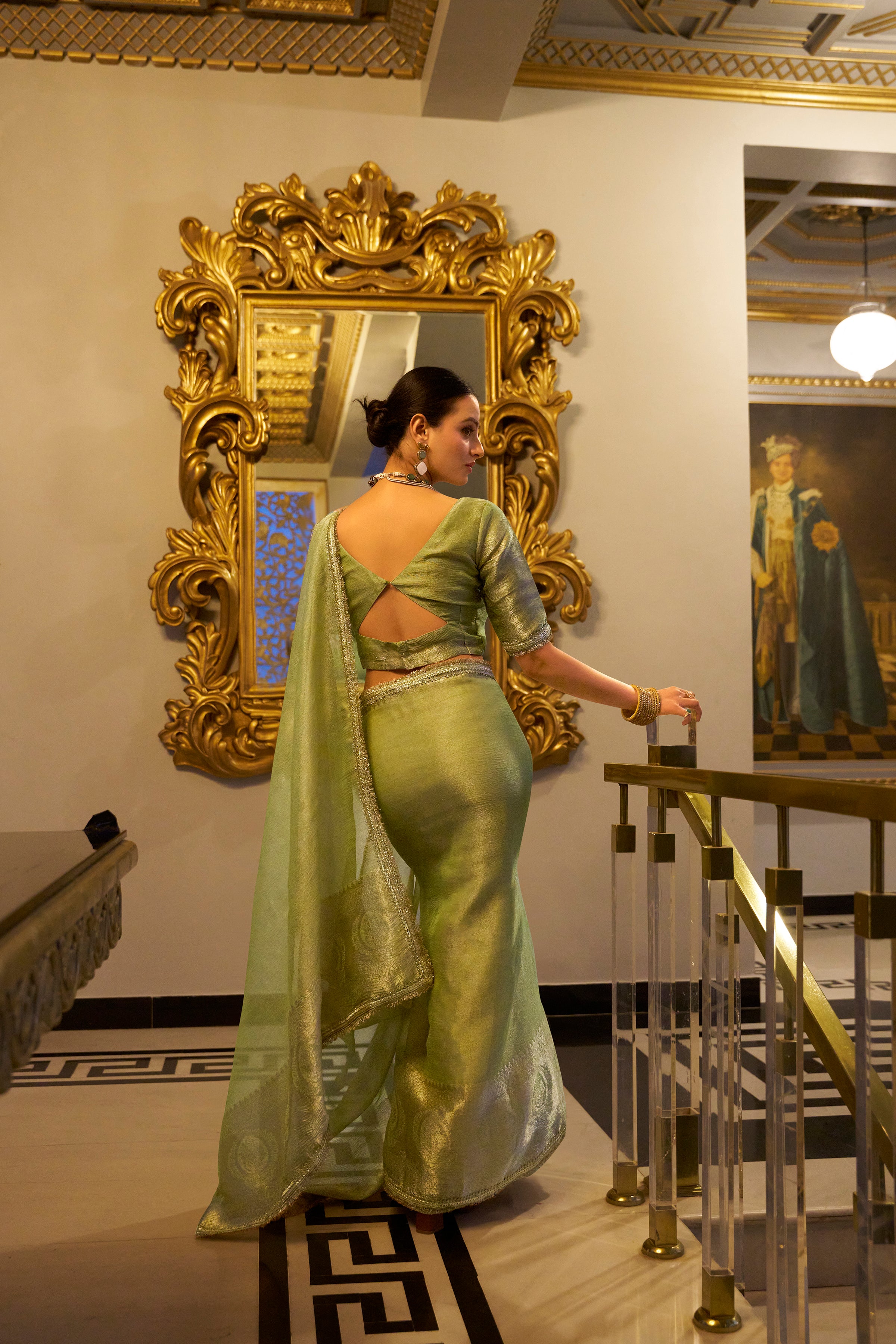 Tissue Saree