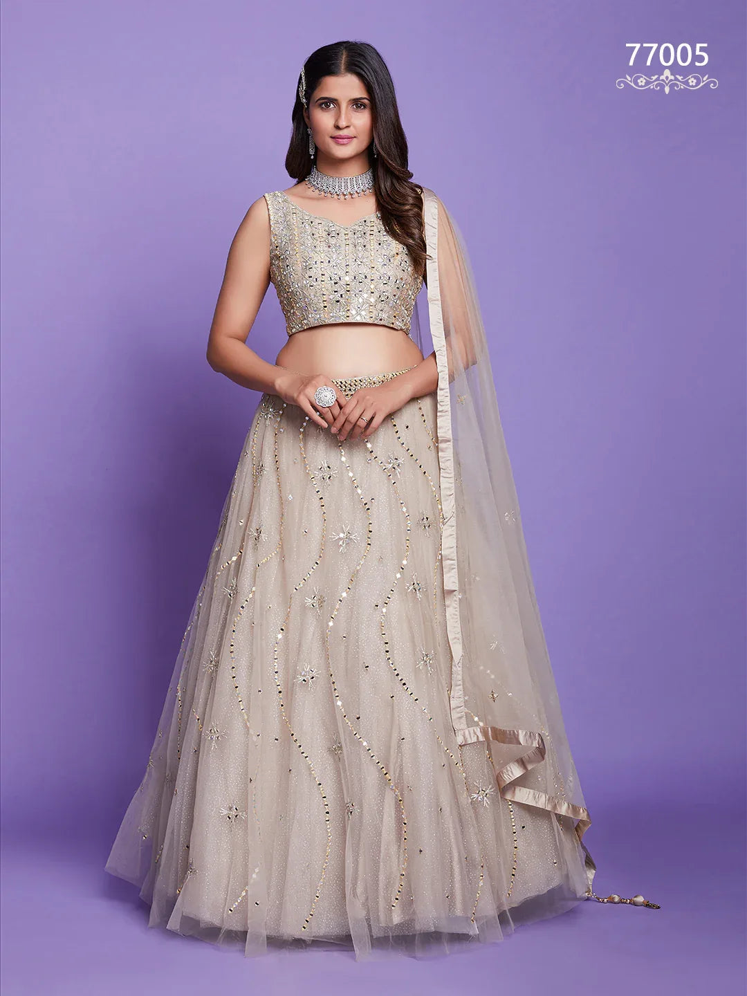 Mahira Vol 4 Designer Occasion Wear Lehenga D.No. 77005 - Anant Exports