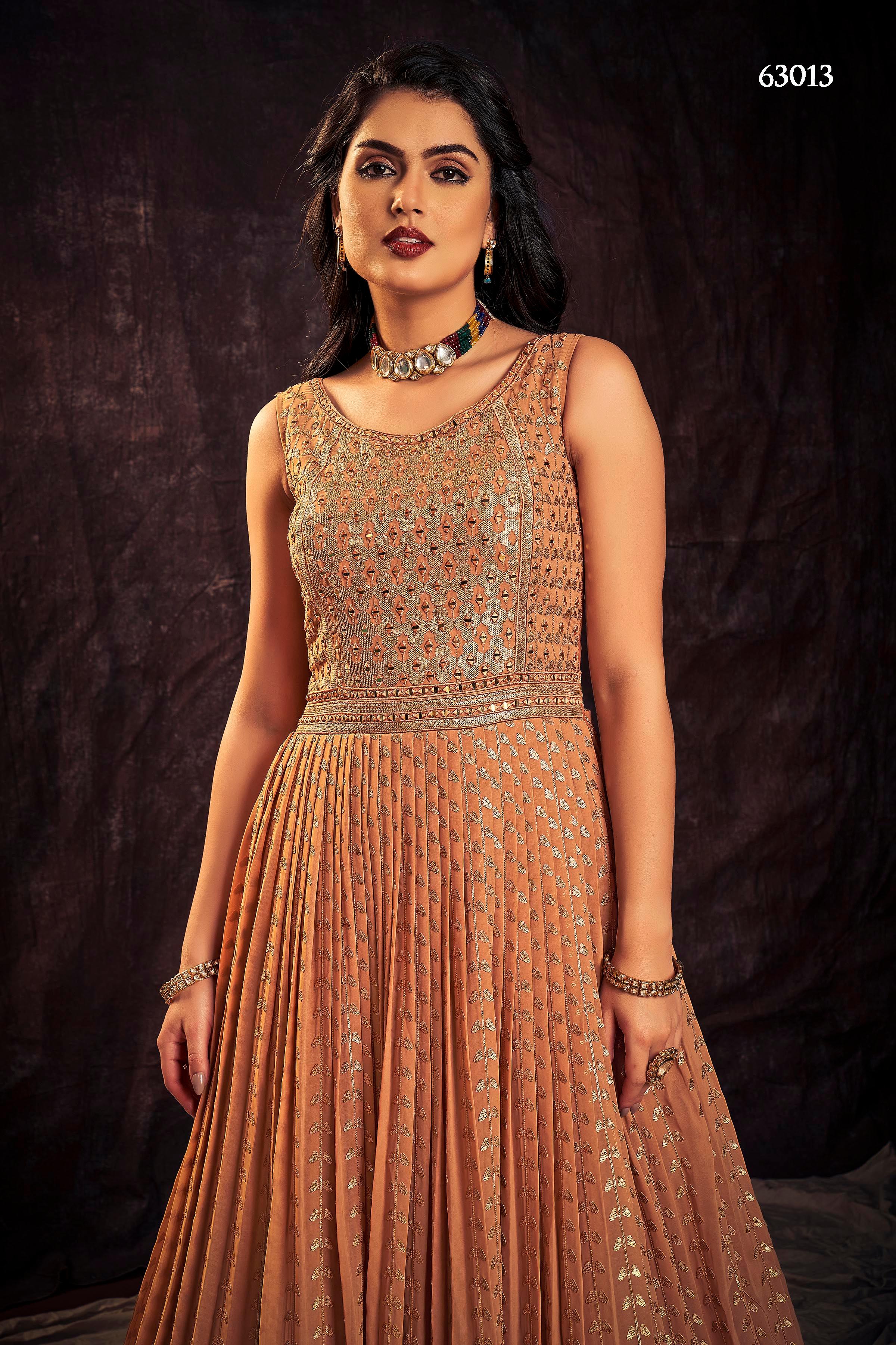 Zoya Vol 3 Designer Occasion Wear Gown D.No 63013 - Anant Exports