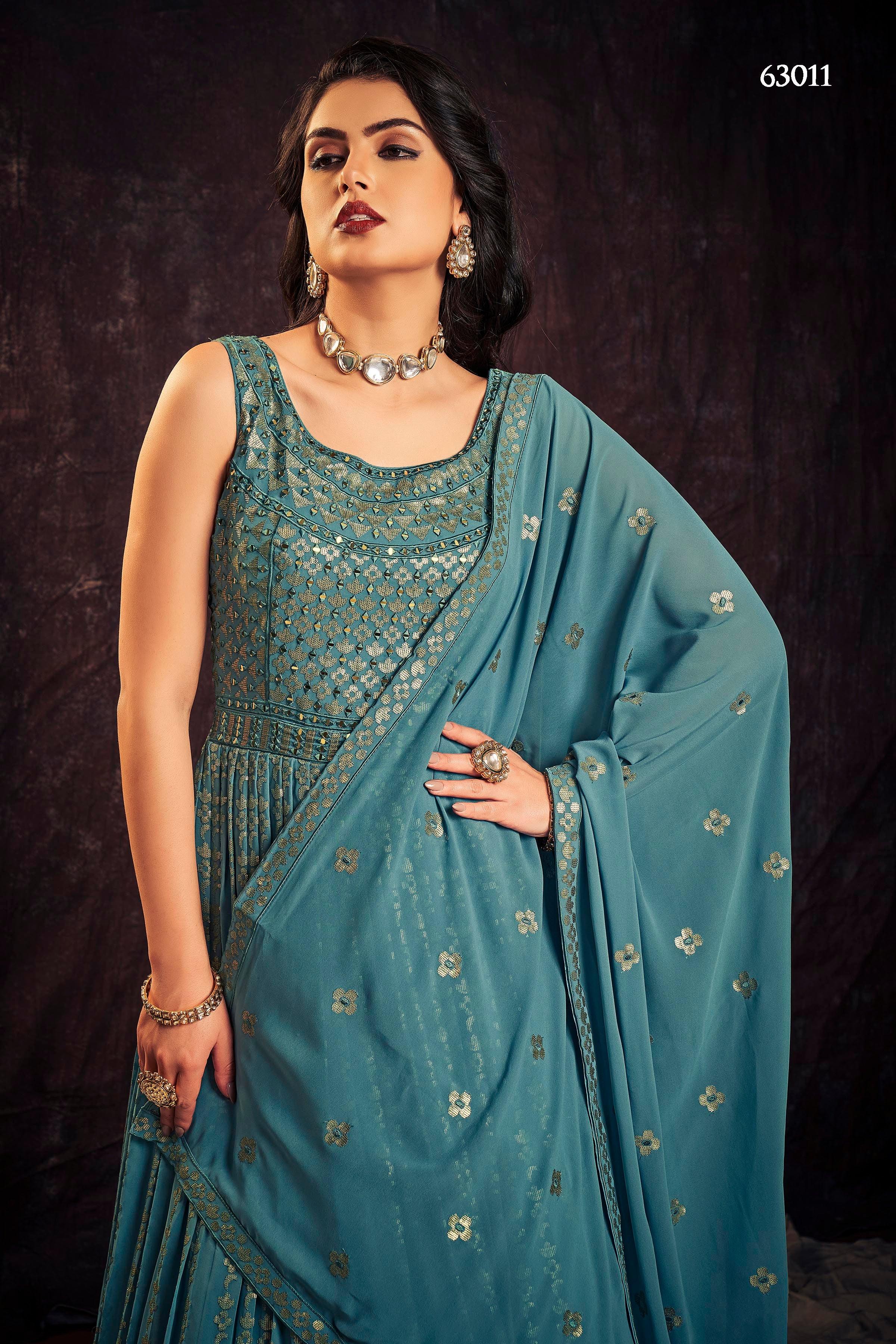 Zoya Vol 3 Designer Occasion Wear Gown D.No 63011 - Anant Exports
