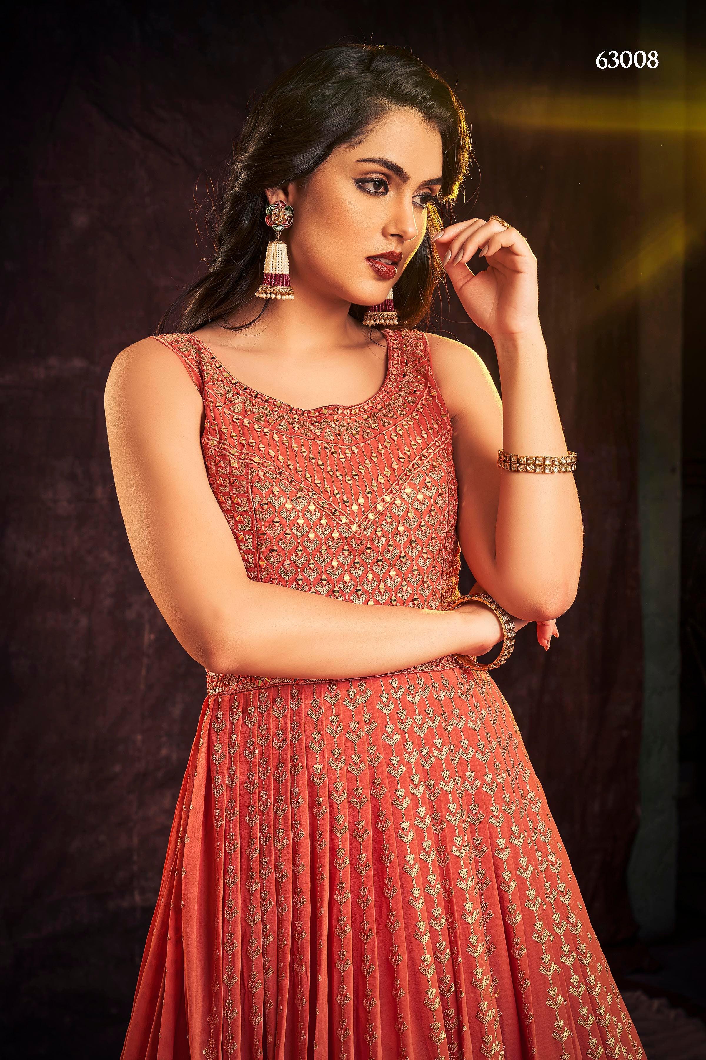 Zoya Vol 3 Designer Occasion Wear Gown D.No 63008 - Anant Exports
