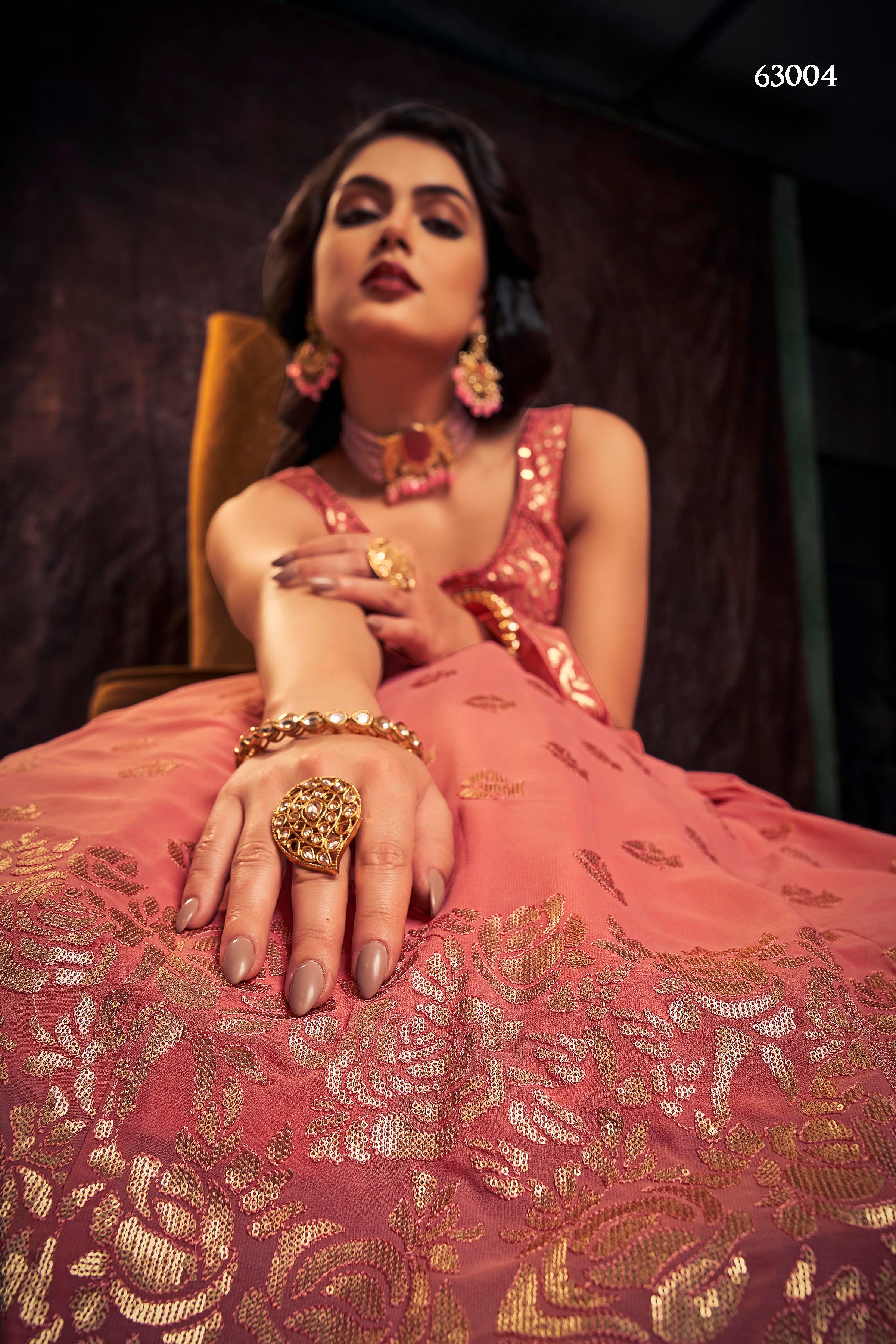 Zoya Vol 3 Designer Occasion Wear Gown D.No 63004 - Anant Exports