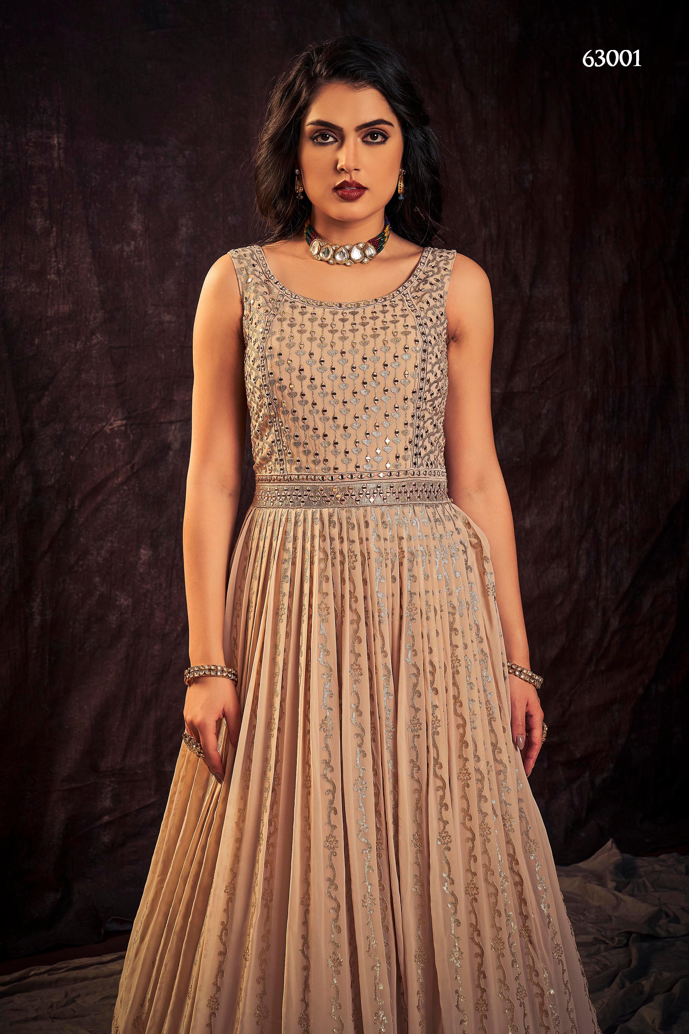 Zoya Vol 3 Designer Occasion Wear Gown D.No 63001 - Anant Exports