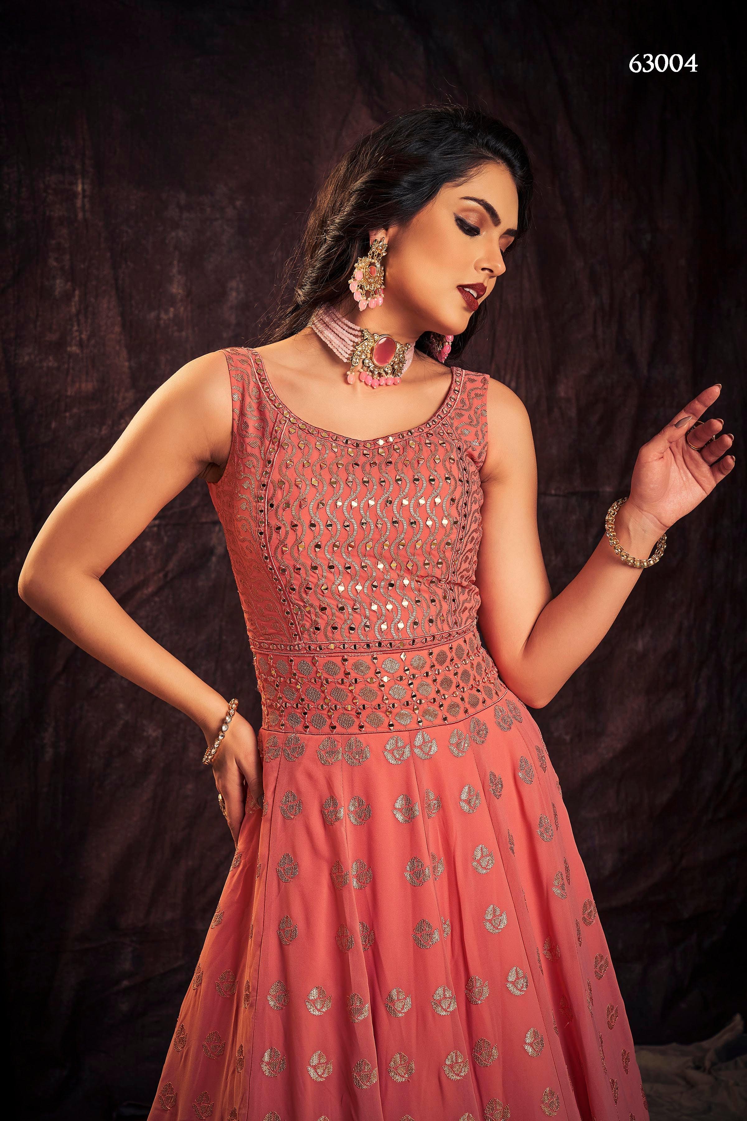 Zoya Vol 3 Designer Occasion Wear Gown D.No 63004 - Anant Exports