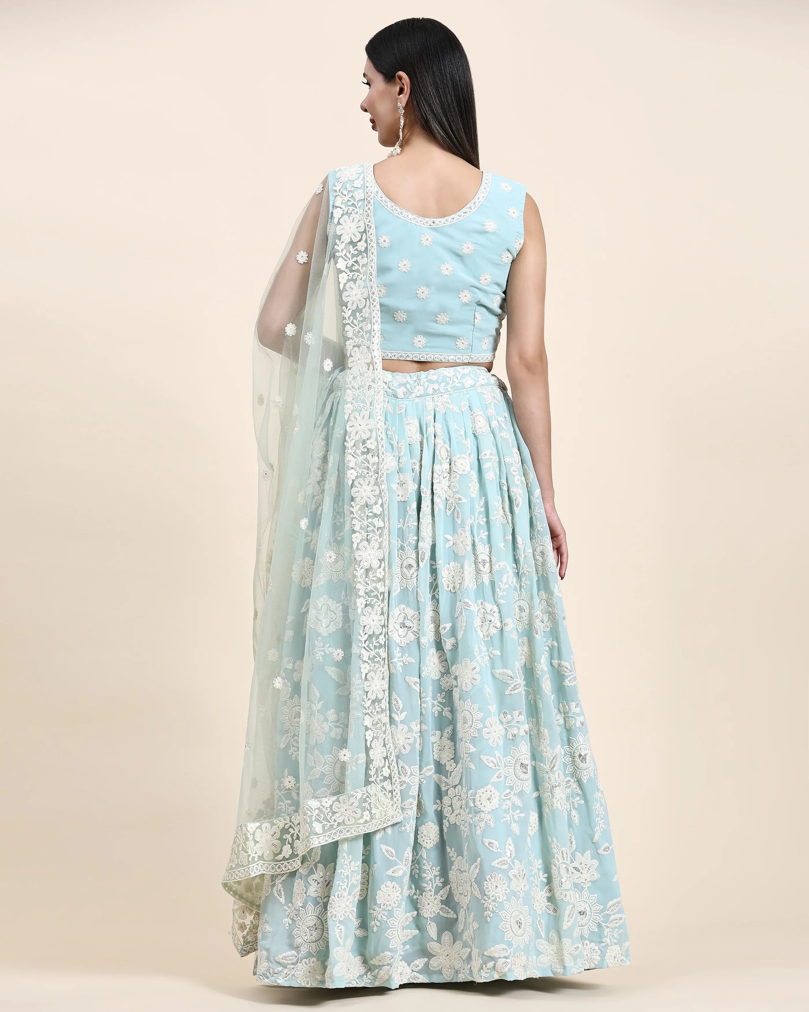 READYMADE CROP TOP LEHENGA D.NO C1944 - Anant Exports