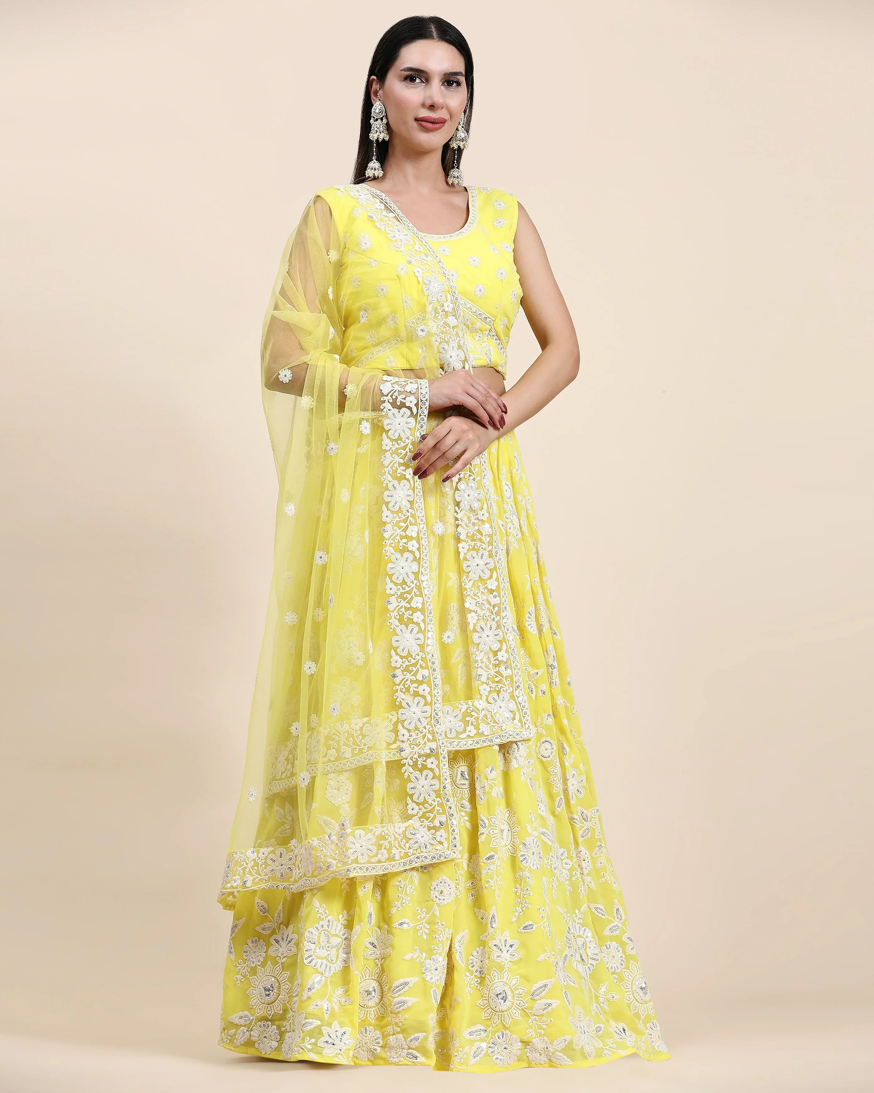 READYMADE CROP TOP LEHENGA D.NO C1944 - Anant Exports