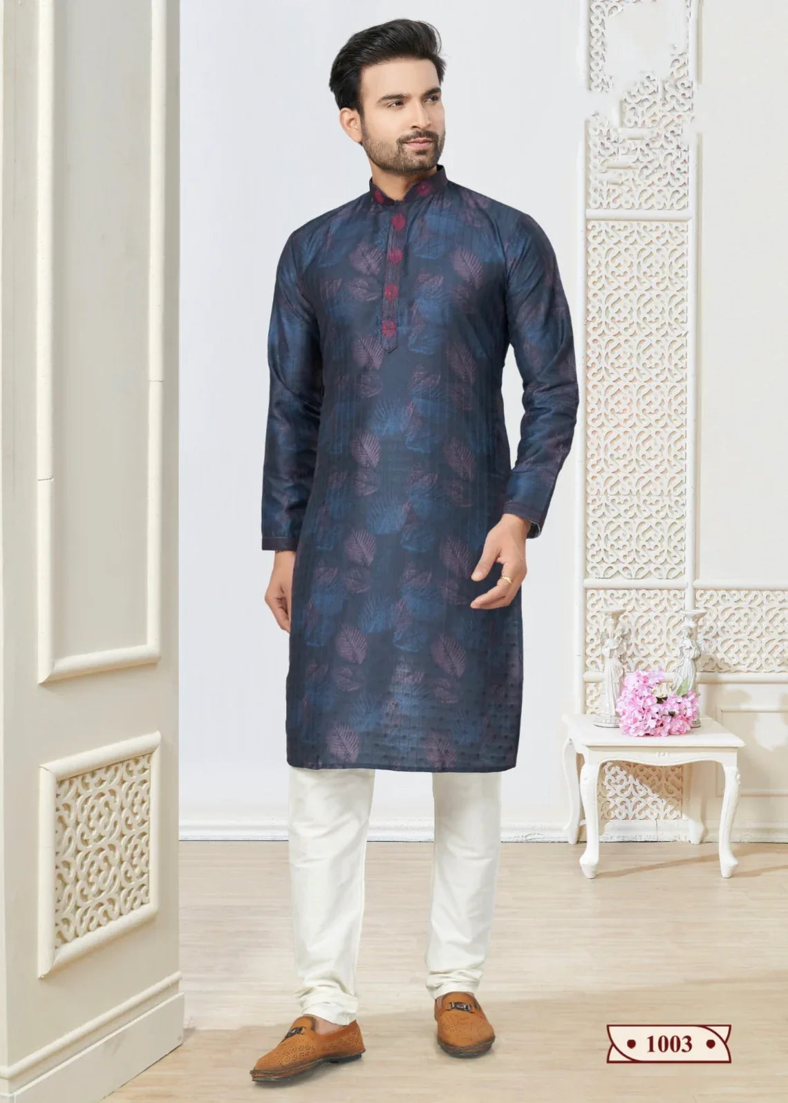 Wedding Collection Series New Designs in Pintex Work Kurta Pajama
