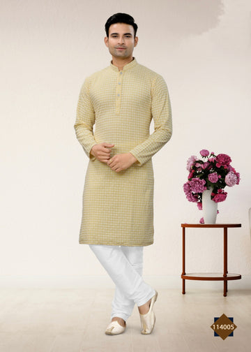 Festival Season New Lakhnowi Work Kurta Pajama
