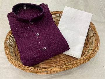 Men's Traditional Havy Reyon Sequence kurta Pyjama