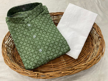Men's Traditional Havy Reyon Sequence kurta Pyjama
