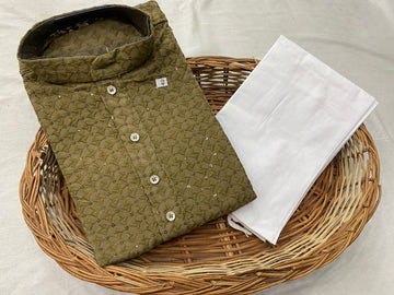Men's Traditional Havy Reyon Sequence kurta Pyjama