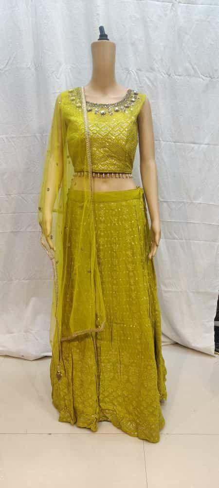 Festival Wedding Georgette Lehenga Choli
