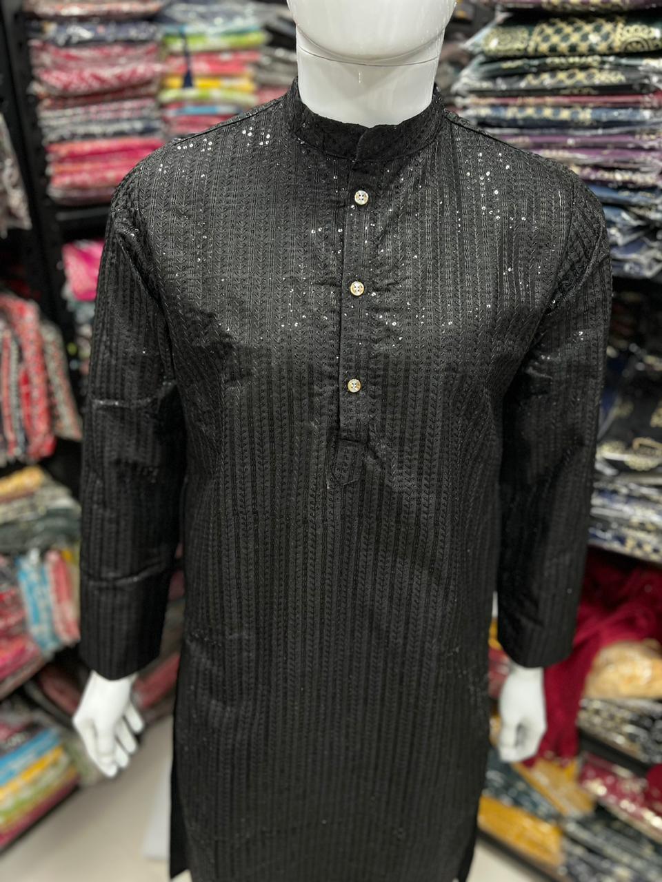 Party Wear Festival Kurta Pyjama Royal Men V-6