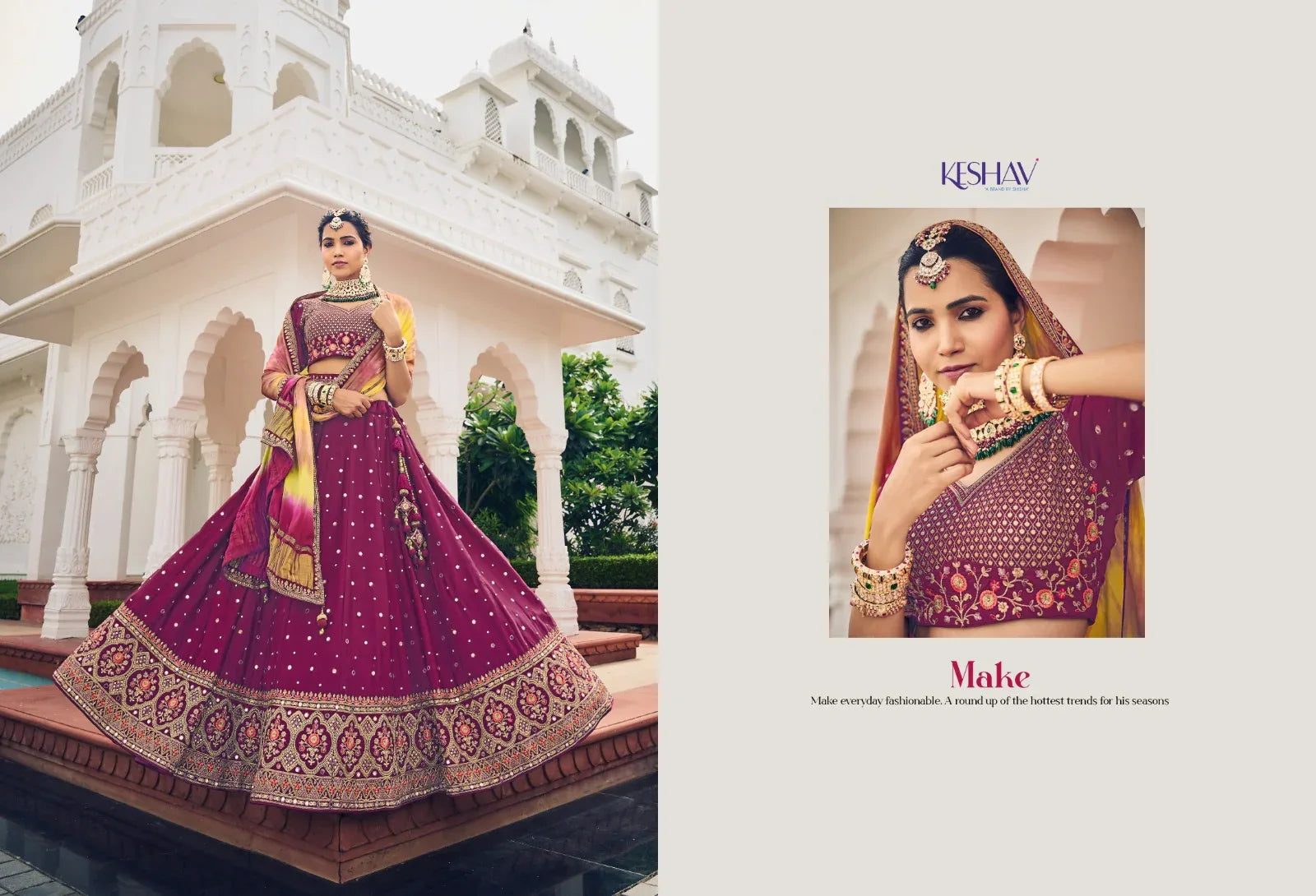 Beautiful Wedding Designer Shisha Keshav Vol 2 Design 205