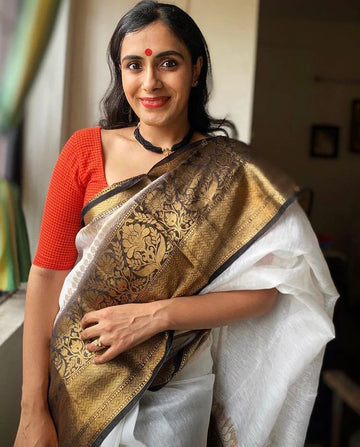 Beautiful Designer South Super Hit Lilan Pooja Special Saree