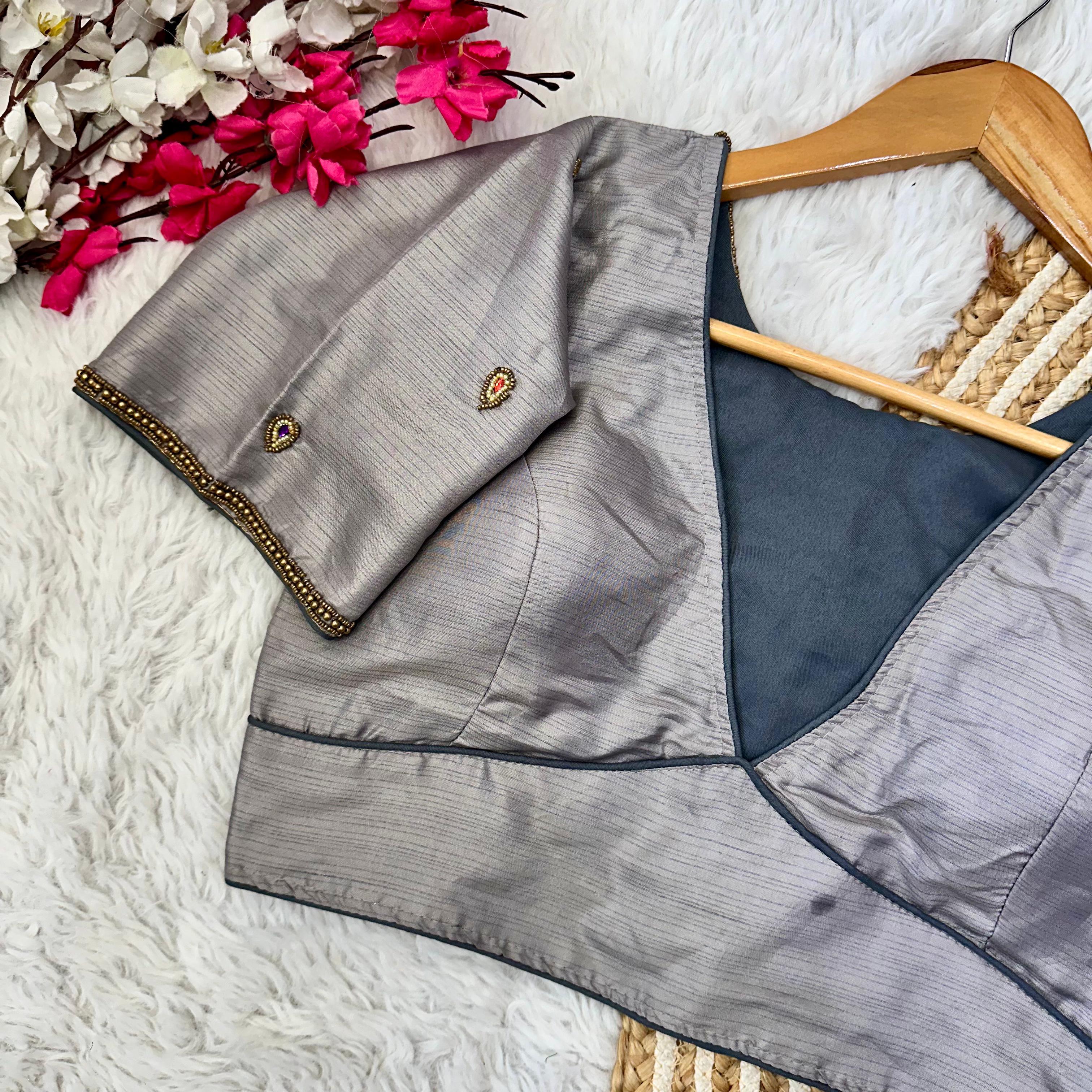 Beautiful Handcrafted Work Wedding Blouse