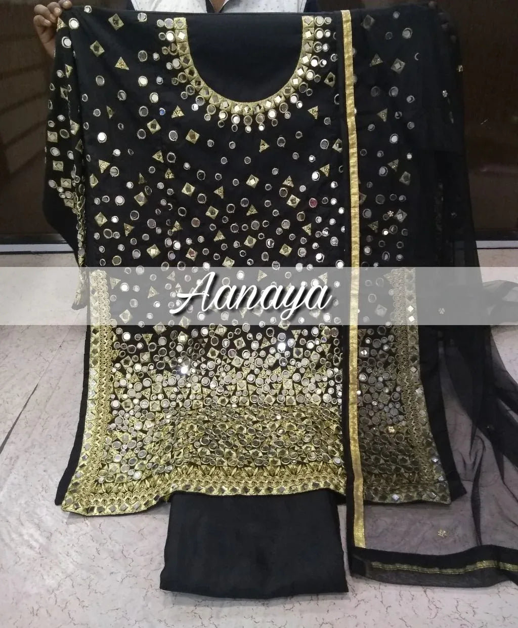 Aanaya 40000 Series Tapeta Silk Designer Punjabi Suit - Anant Exports