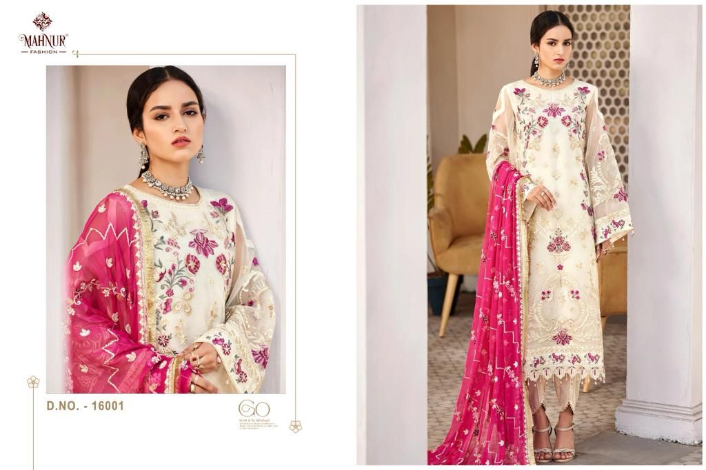 Boutique Designer Mahnur Emaan Pakistani Adeel Premium Collection Vol 16  Salwar Kameez