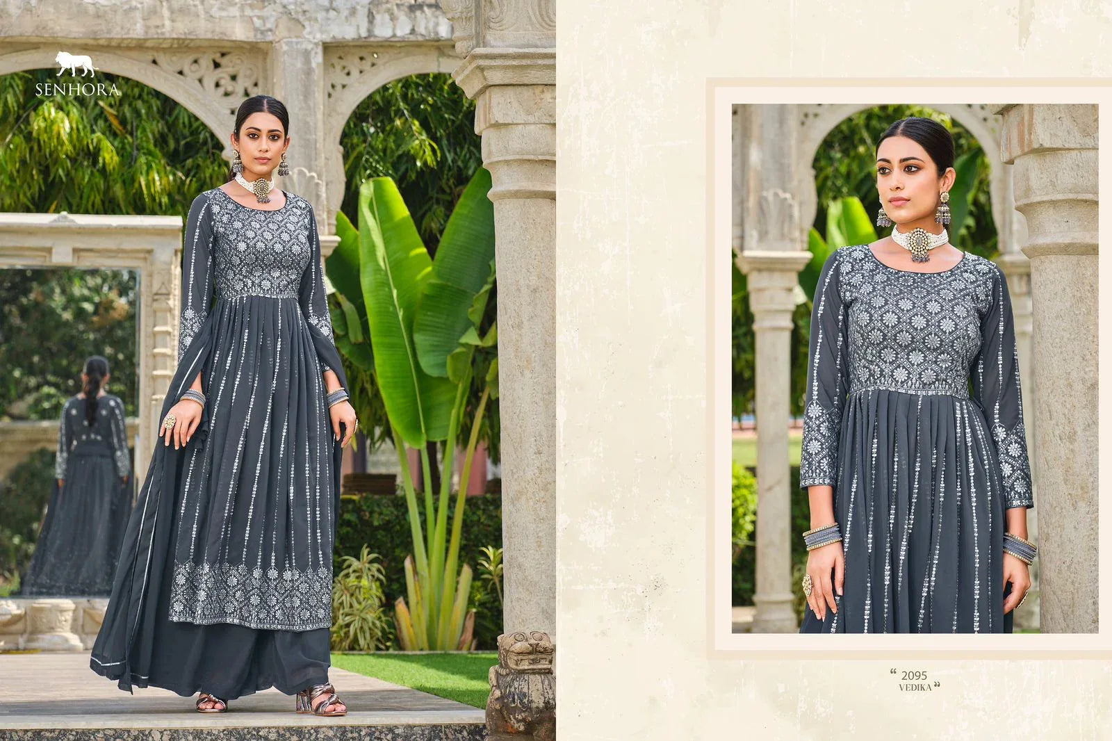 Senhora Vedika 2094 To 2095 Latest Designer Salwar Suit (2095x04)