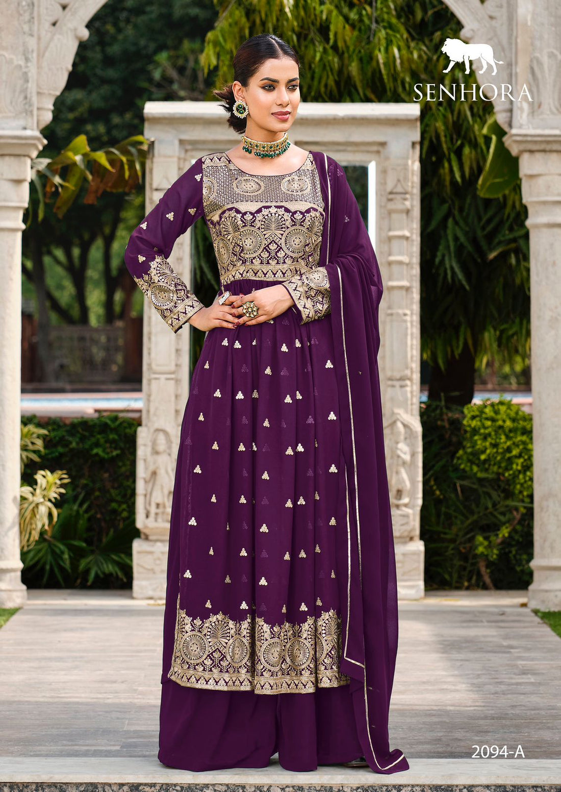 Senhora Vedika 2094 To 2095 Latest Designer Salwar Suit (2095x04)