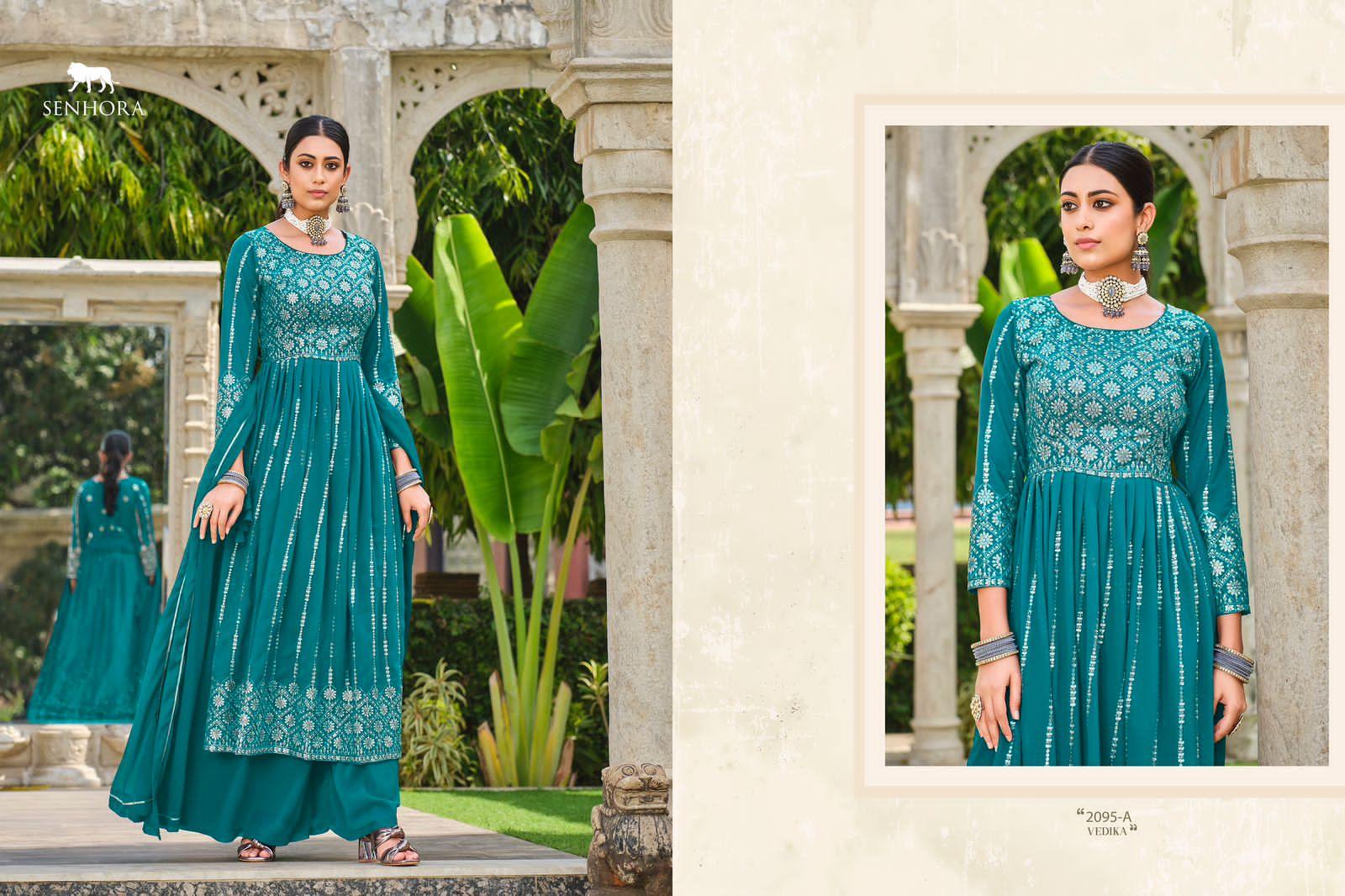 Senhora Vedika 2094 To 2095 Latest Designer Salwar Suit (2095x04)