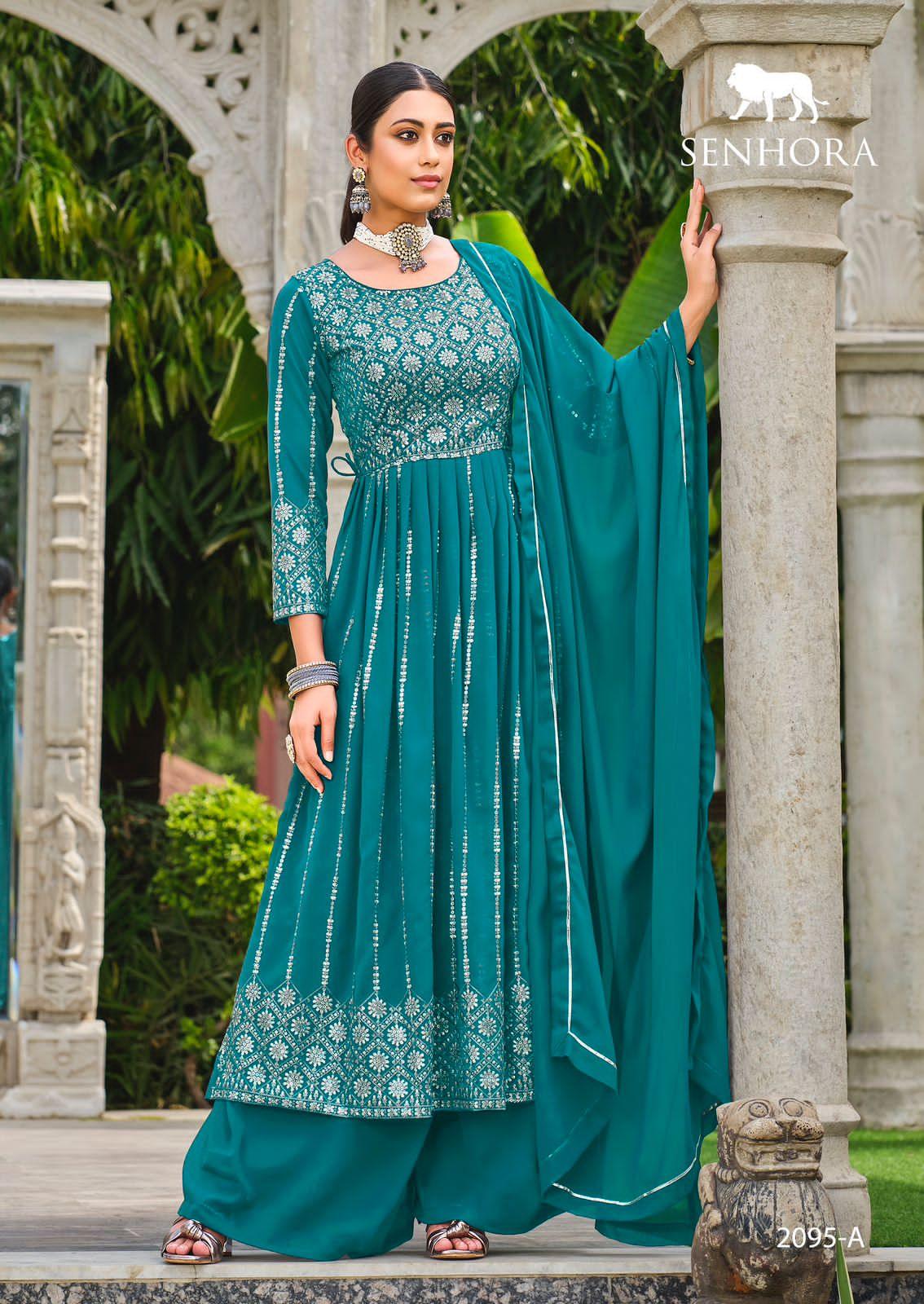 Senhora Vedika 2094 To 2095 Latest Designer Salwar Suit (2095x04)