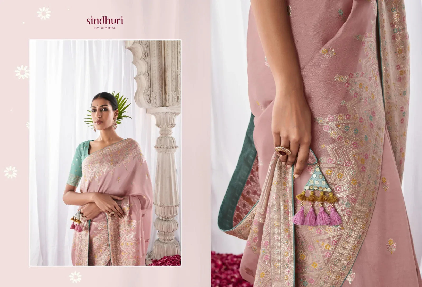 Kimora Asiana Designer Kora Silk Saree Design 249