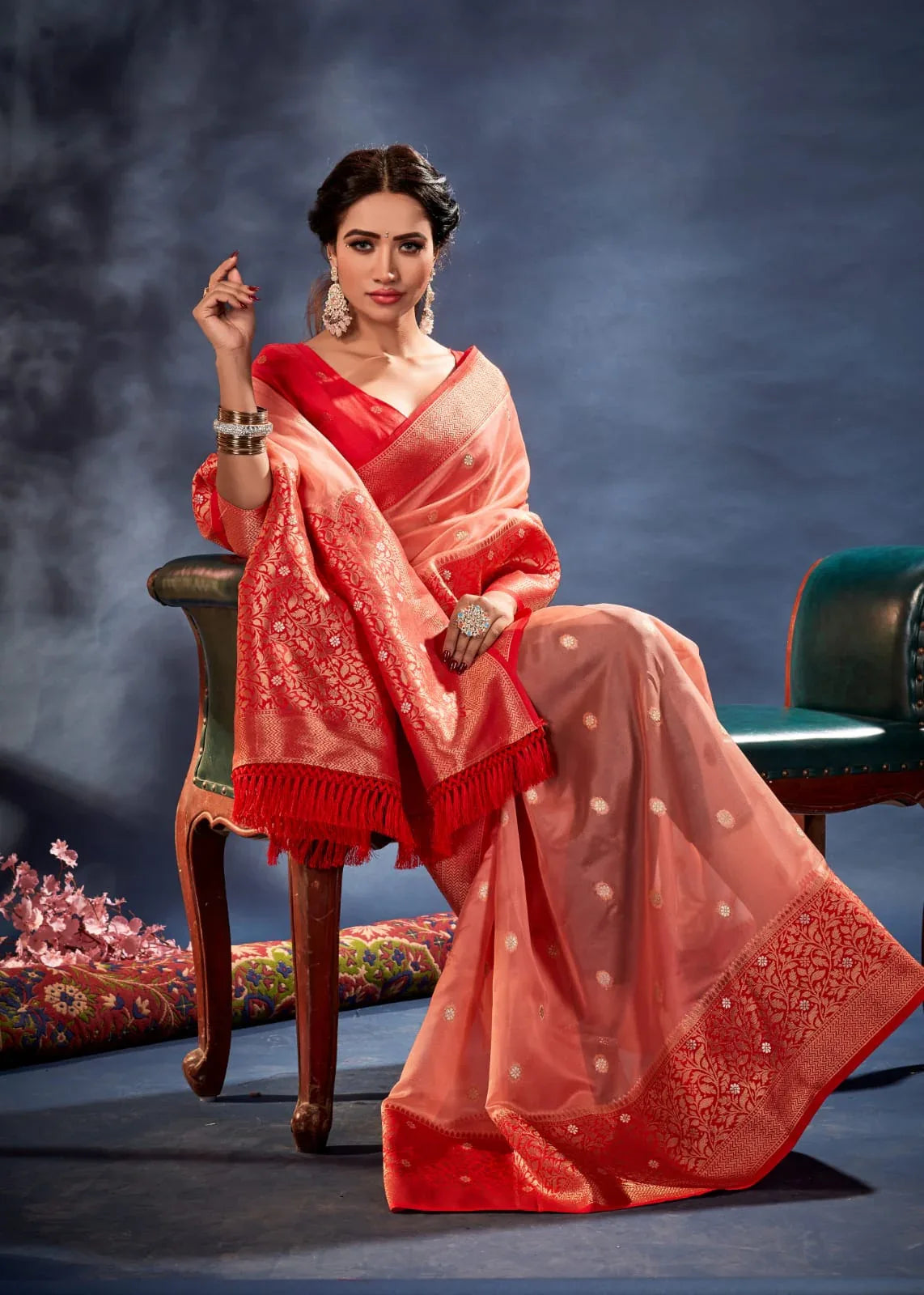 Rajpath Orum Organza Banarasi Designer Saree Collection (1495x06)
