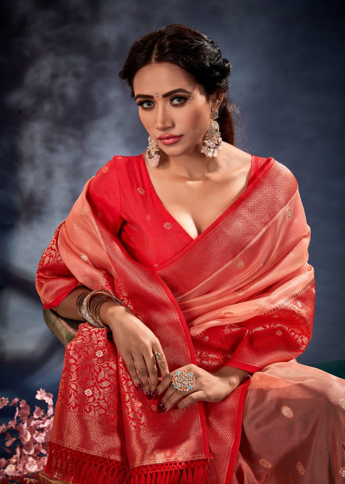 Rajpath Orum Organza Banarasi Designer Saree Collection (1495x06)