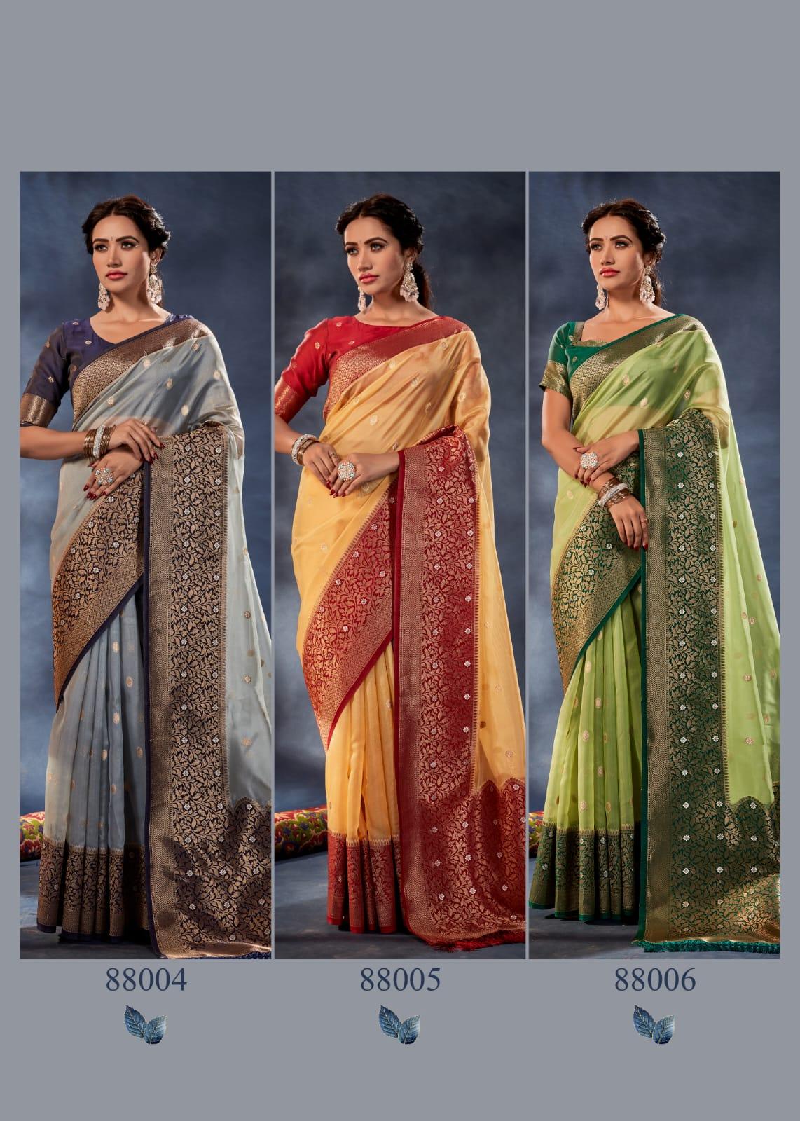 Rajpath Orum Organza Banarasi Designer Saree Collection (1495x06)