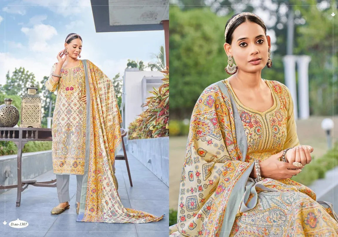 Radhe Fab Kashmir Ki Kali Vol 13 Dress Material (450x10)