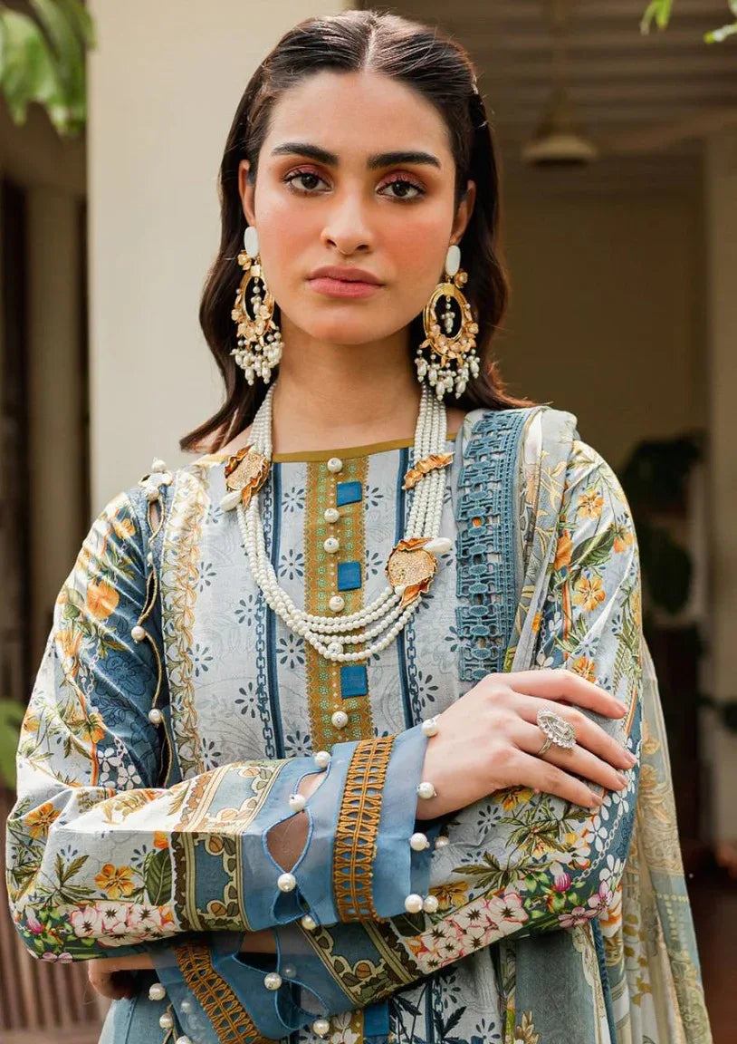Nafisa Monsoon Vol-11 Series 11001-11006 Pure Cotton Printed Suit (350x10)