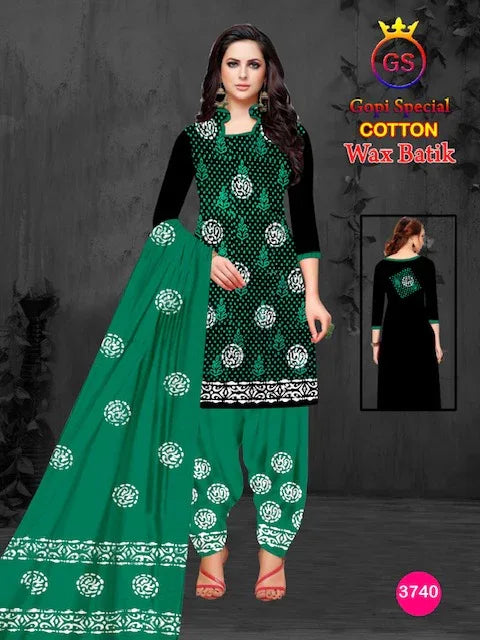 GS Cotton Wax Batik Pure Cotton Suit (410x10)
