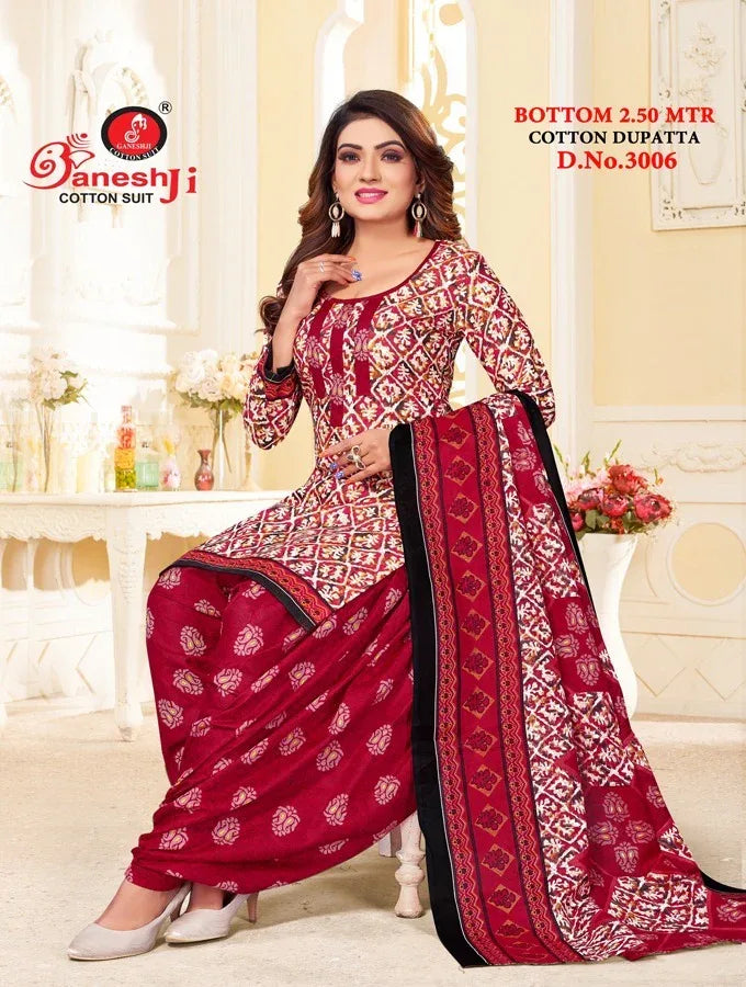 Ganeshji Panchi Patiyala Vol 3 Dress Material (250x10)