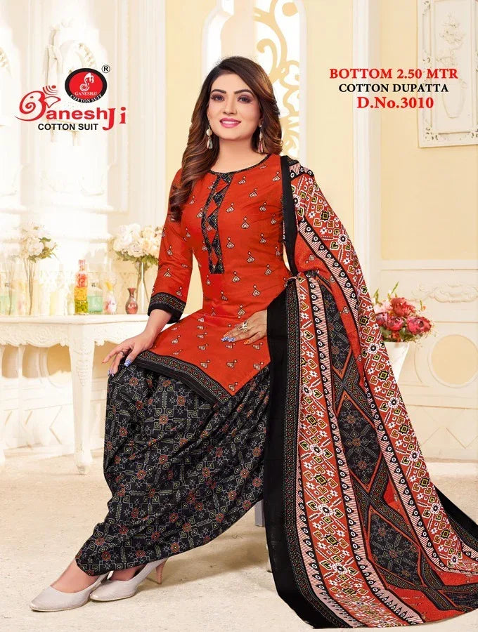 Ganeshji Panchi Patiyala Vol 3 Dress Material (250x10)
