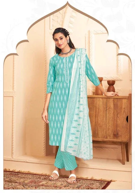 Suryajyoti Preyashi Vol-6 Series 6001-6010 Cambric Cotton Suit (545x10)
