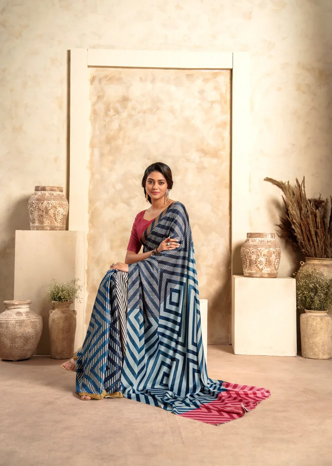 The Winter Lover Rajpath Printed Sarees Catalog (860x06)