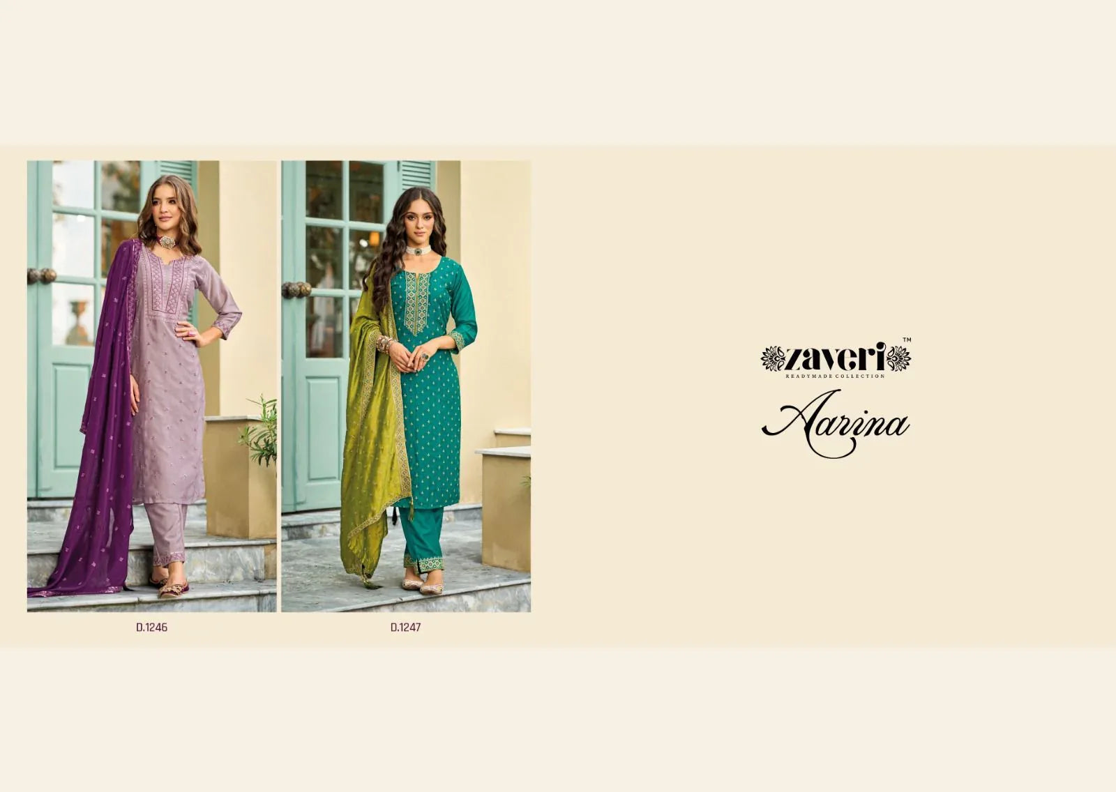 Zaveri Aarina Premium Silk Kurti Pant With Dupatta (1499x02)