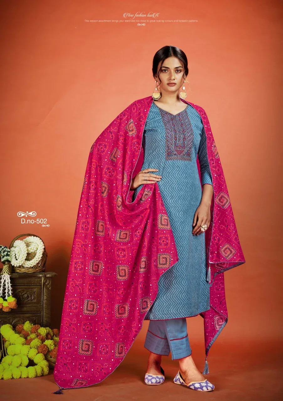Vastu Netra Vol 5 Designer Cotton Dress Material Collection (600x10)
